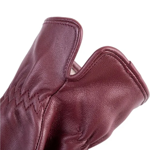 Women’s Winter Fashion Leather Gloves. NWT. Size M. - Picture 4 of 4